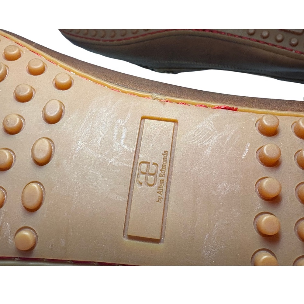 NEW! Allen Edmonds 13D Tan Leather Driving Loafers Slip-On Shoes - Picture 9 of 11